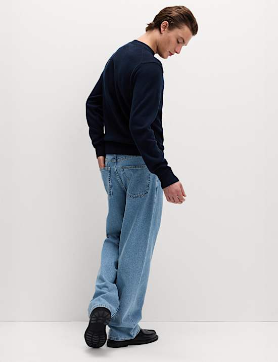 Pure Lambswool Crew Neck Jumper