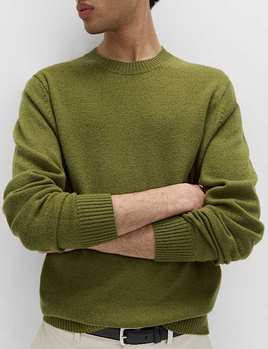 Pure Lambswool Crew Neck Jumper