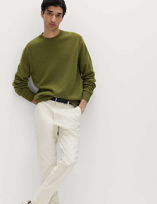 Pure Lambswool Crew Neck Jumper