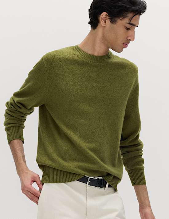 Pure Lambswool Crew Neck Jumper