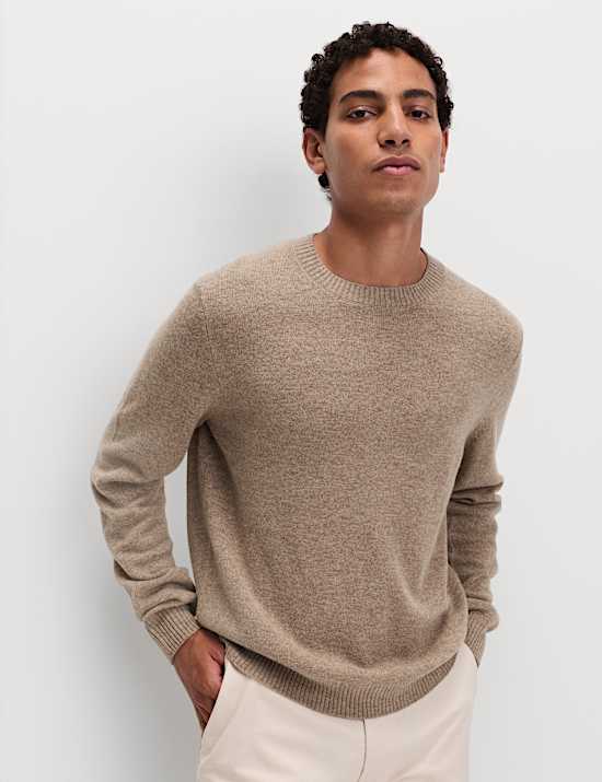 Pure Lambswool Crew Neck Jumper