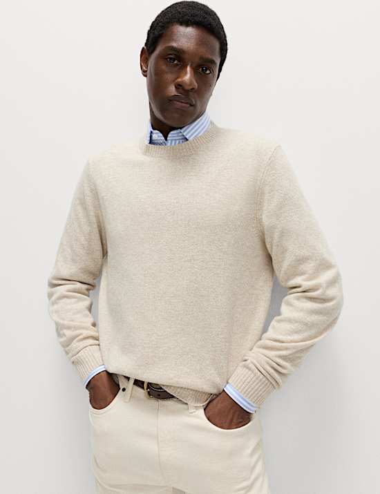 Pure Lambswool Crew Neck Jumper