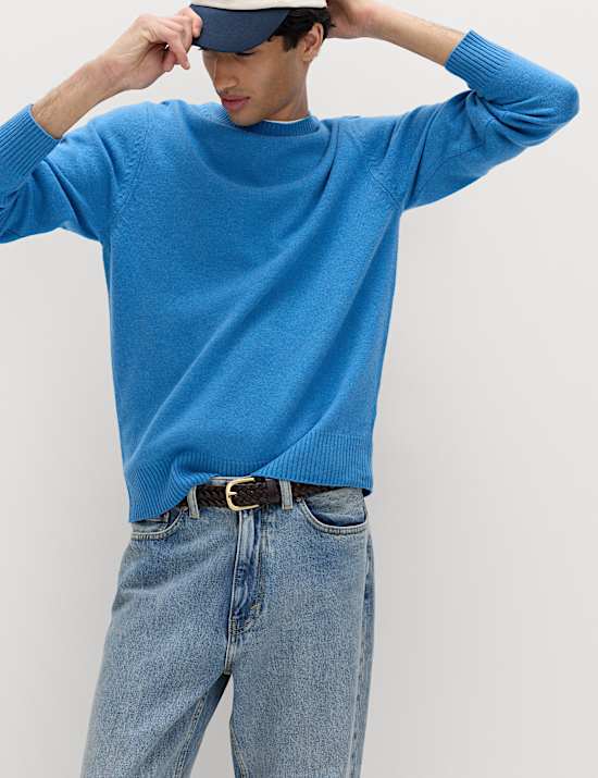 Pure Lambswool Crew Neck Jumper