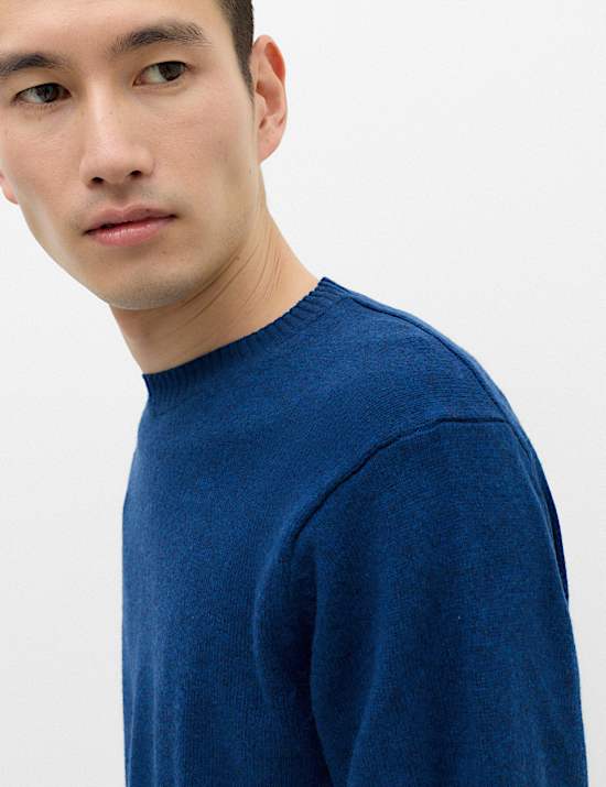 Pure Lambswool Crew Neck Jumper