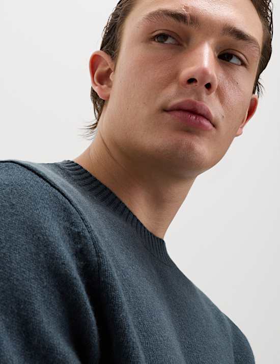 Pure Lambswool Crew Neck Jumper