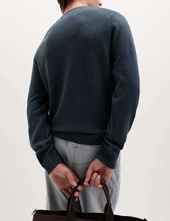 Pure Lambswool Crew Neck Jumper