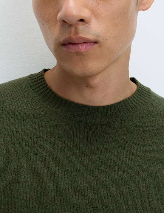 Pure Lambswool Crew Neck Jumper