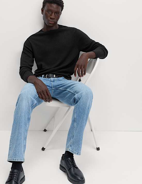 Pure Lambswool Crew Neck Jumper