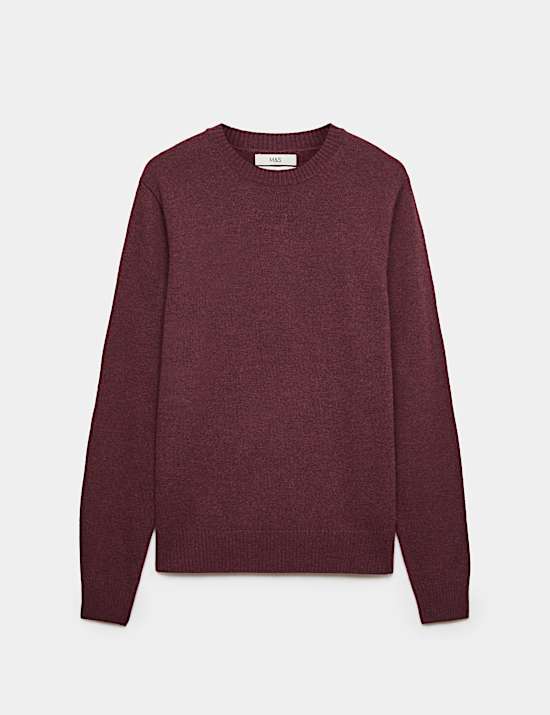 Pure Lambswool Crew Neck Jumper