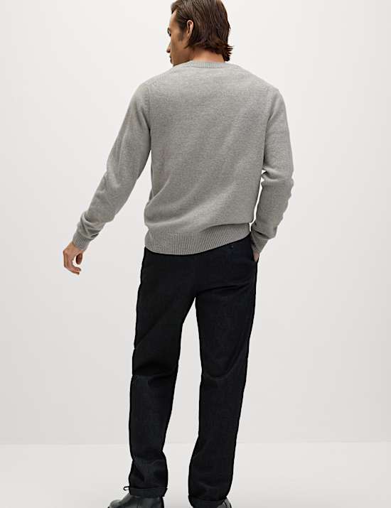 Pure Lambswool V-Neck Jumper