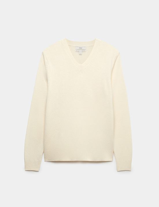 Pure Lambswool V-Neck Jumper