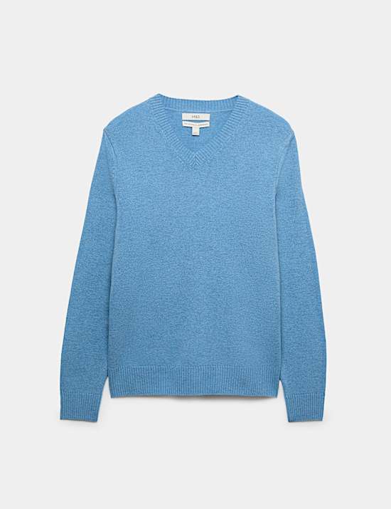 Pure Lambswool V-Neck Jumper