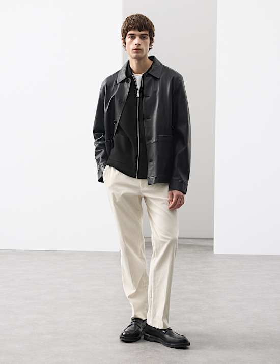 Milano-knit Zip up Knitted Jacket