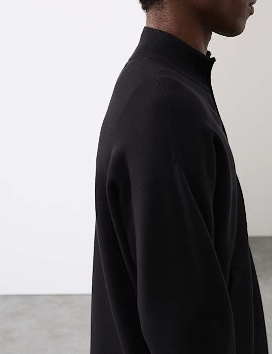 Milano Stitch Half Zip Jumper