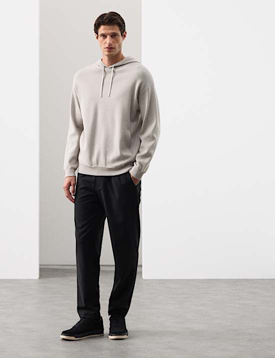 Milano Stitch Knitted Hoodie