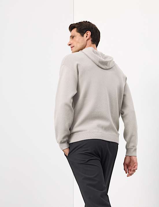 Milano Stitch Knitted Hoodie