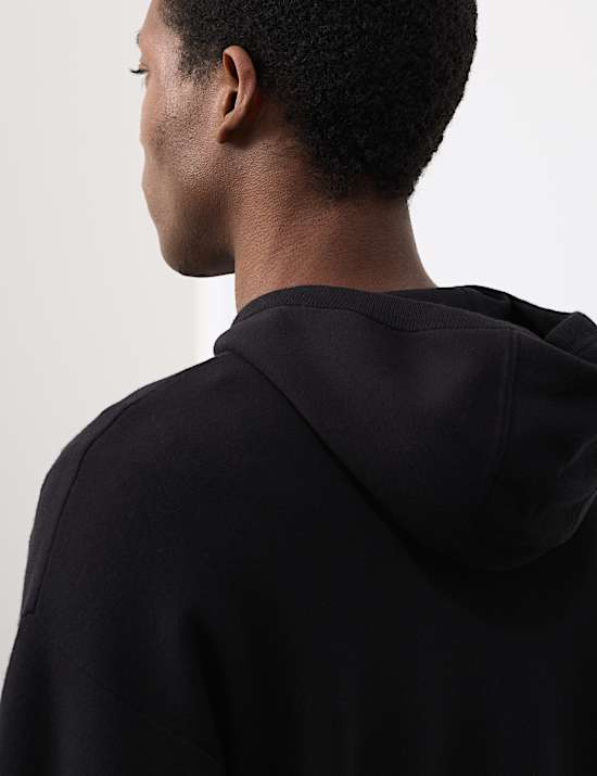 Milano Stitch Knitted Hoodie