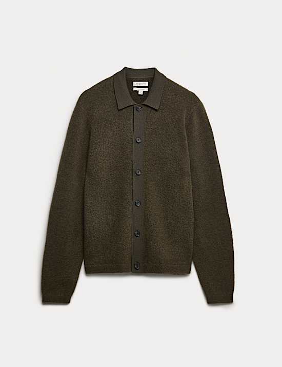 Merino Mohair Blend Cardigan