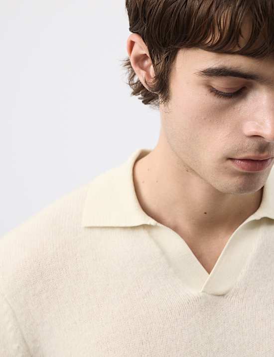 Merino Mohair Blend Block Striped Jumper