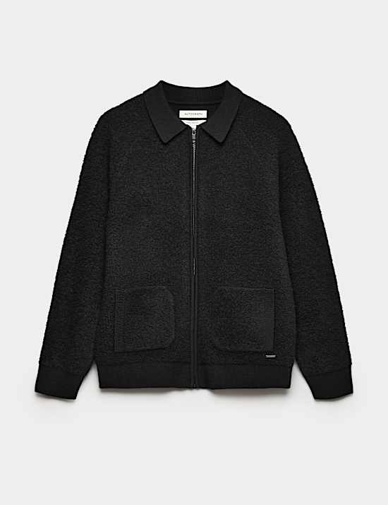 Pure Wool Loop Stitch Jacket