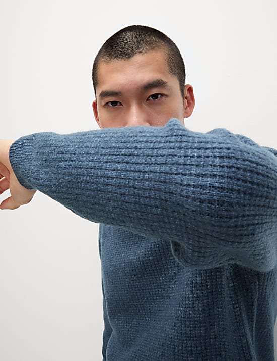 Supersoft Crew Neck Jumper with Wool