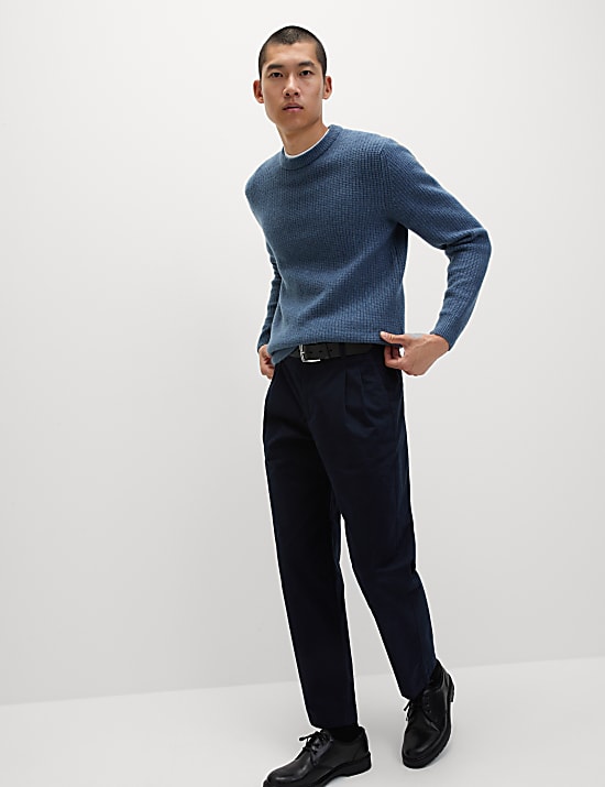 Supersoft Crew Neck Jumper with Wool