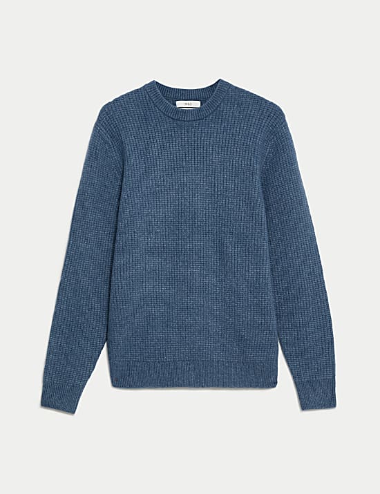 Supersoft Crew Neck Jumper with Wool