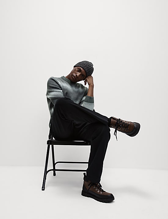 Supersoft Striped Jumper with Wool