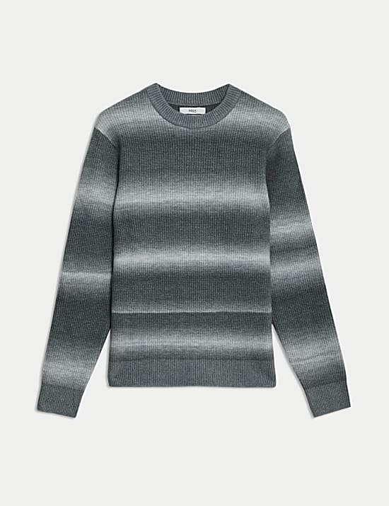 Supersoft Striped Jumper with Wool
