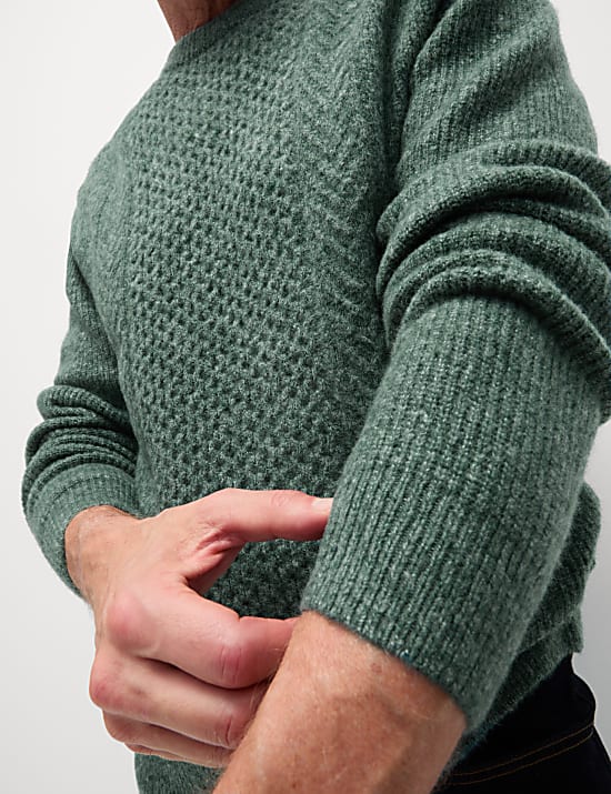 Cable Knit Supersoft Jumper with Wool