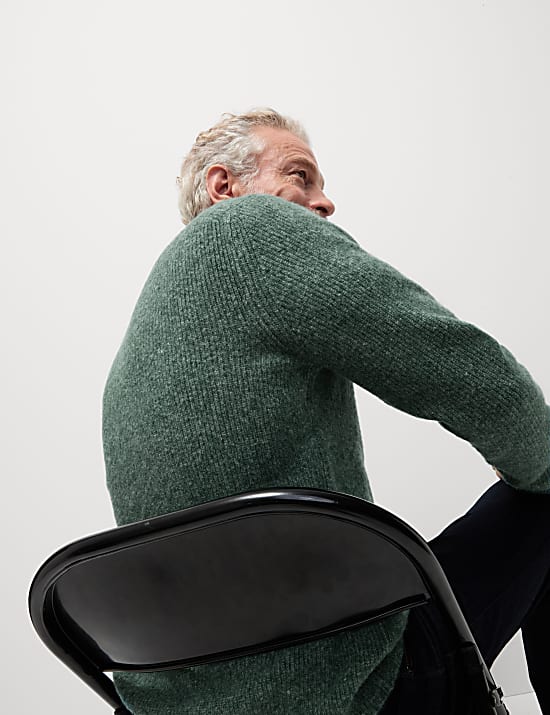 Cable Knit Supersoft Jumper with Wool