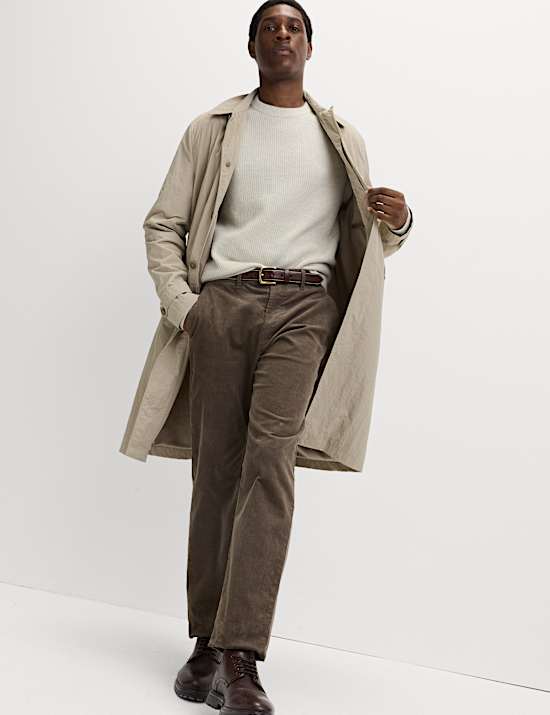 Supersoft Ribbed Crew Neck Jumper with Wool