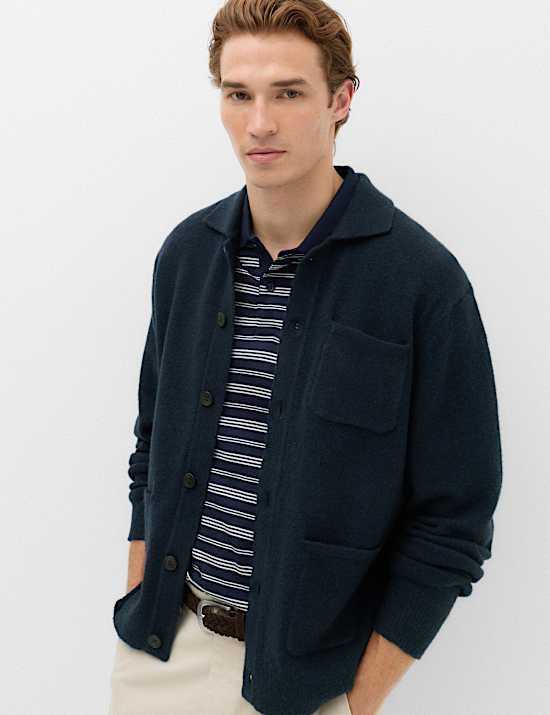 Cardigan pratique confortable &agrave; fermeture boutonn&eacute;e