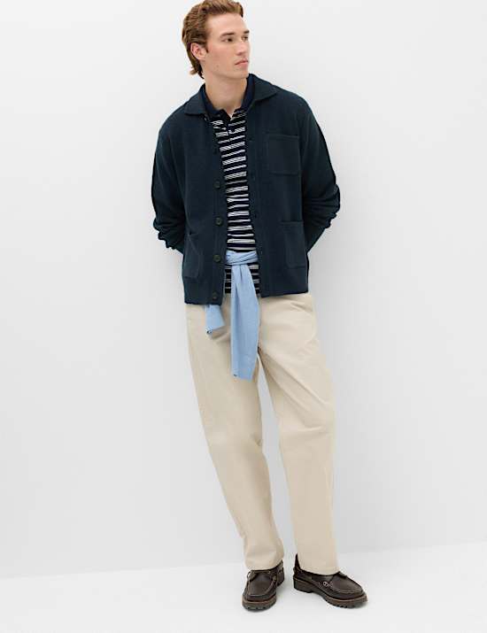 Cardigan pratique confortable &agrave; fermeture boutonn&eacute;e