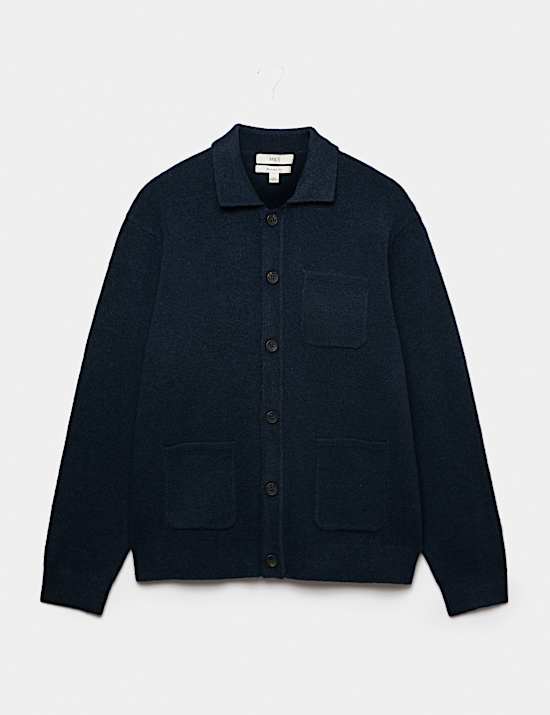 Cardigan pratique confortable &agrave; fermeture boutonn&eacute;e