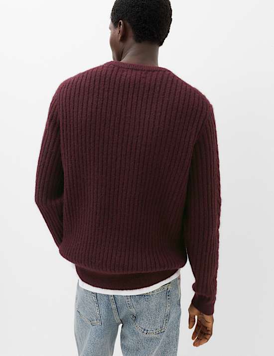 Cable Knit Crew Neck Jumper
