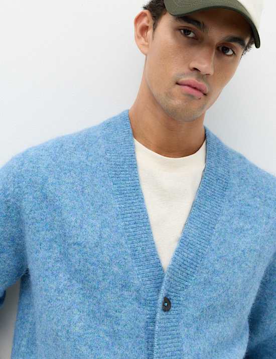 Cardigan lofty en maille