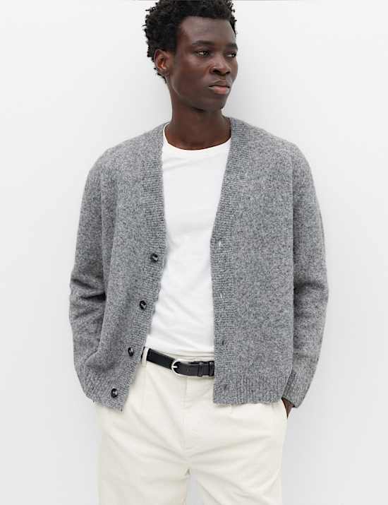 Cardigan lofty en maille