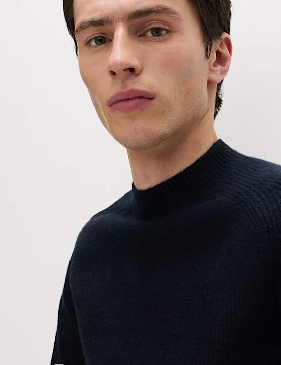 Supersoft Mock Ribbed Stitch Jumper