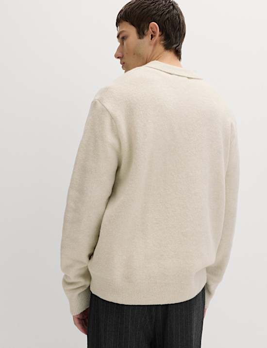 Supersoft Polo Neck Jumper with Wool