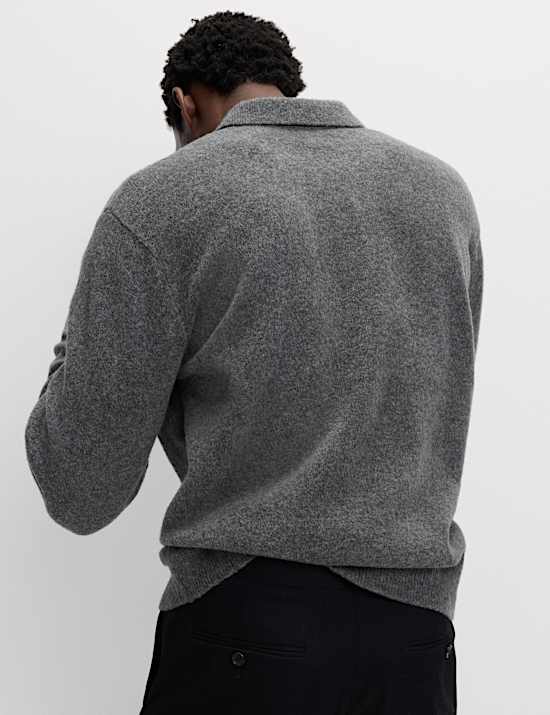 Supersoft Polo Neck Jumper with Wool