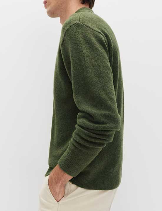 Supersoft Polo Neck Jumper with Wool