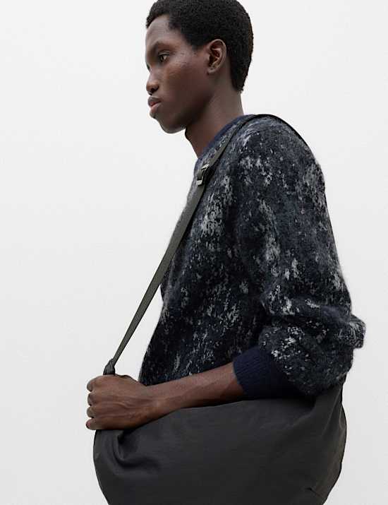 Fairisle Crew Neck Jumper with Wool