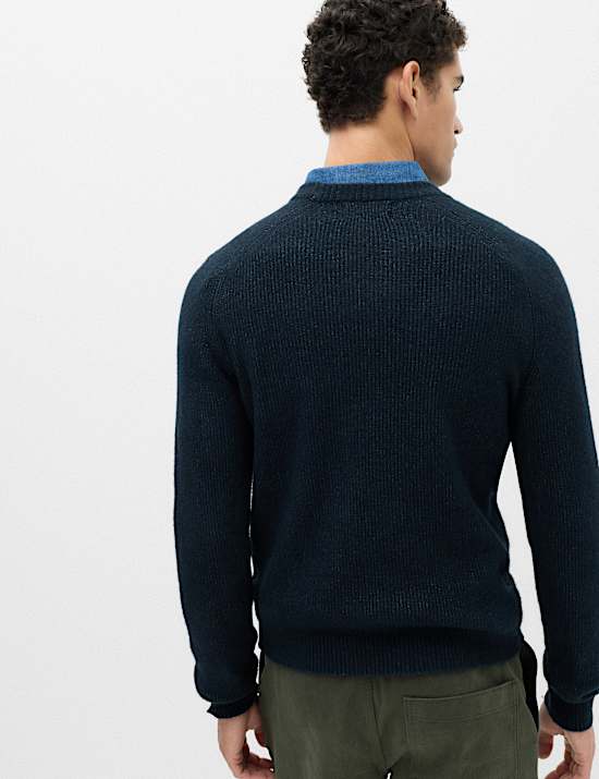 Supersoft Crew Neck Jumper with Wool