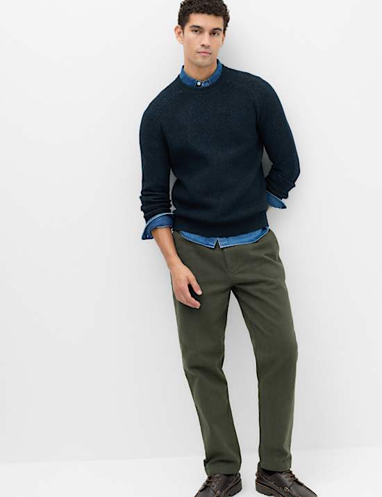 Supersoft Crew Neck Jumper with Wool