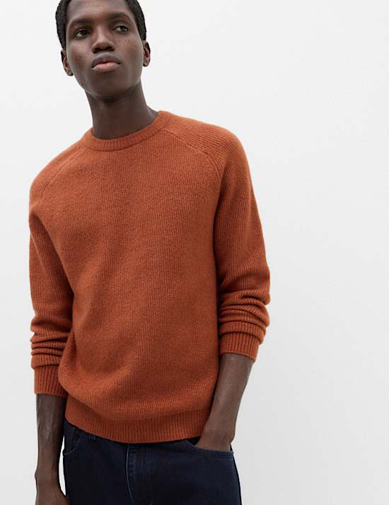 Supersoft Crew Neck Jumper with Wool