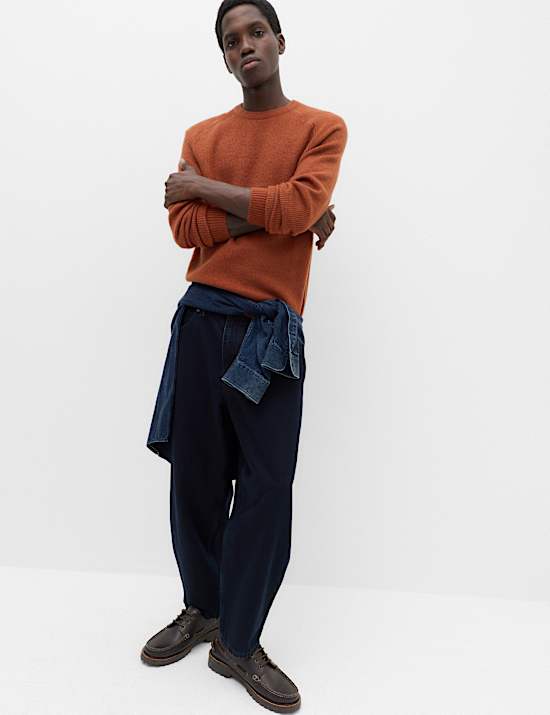 Supersoft Crew Neck Jumper with Wool