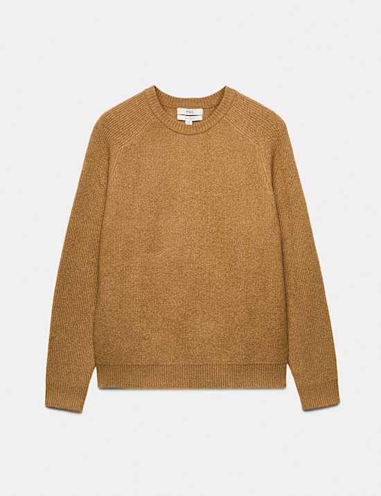 Supersoft Crew Neck Jumper with Wool