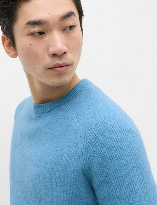 Supersoft Crew Neck Jumper with Wool