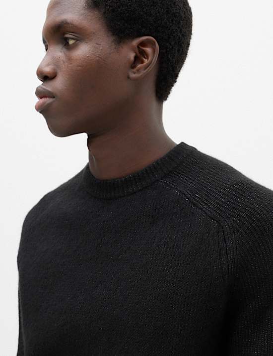 Supersoft Crew Neck Jumper with Wool